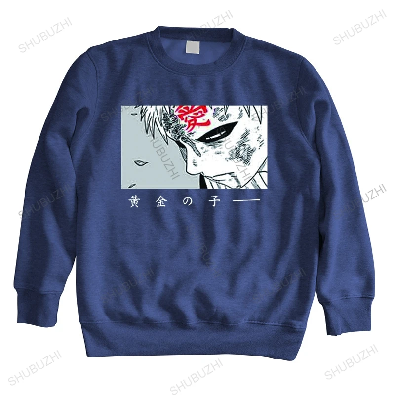 Gaara Fashion Japanese Anime autumn Casual Fashion Unisex Men hoodie Harajuku Cotton Tops hoodies
