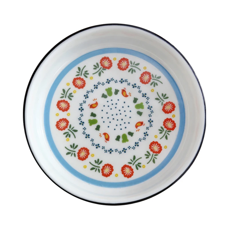 1P керамический соусник Милая тарелка для соуса мини соевого уксус приправ Dip