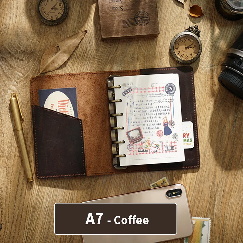 

RAYSLIN Кожаный блокнот A5 A6 A7