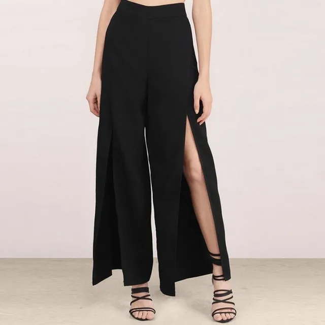 High Quality Women Wide Leg Pants Sexy 