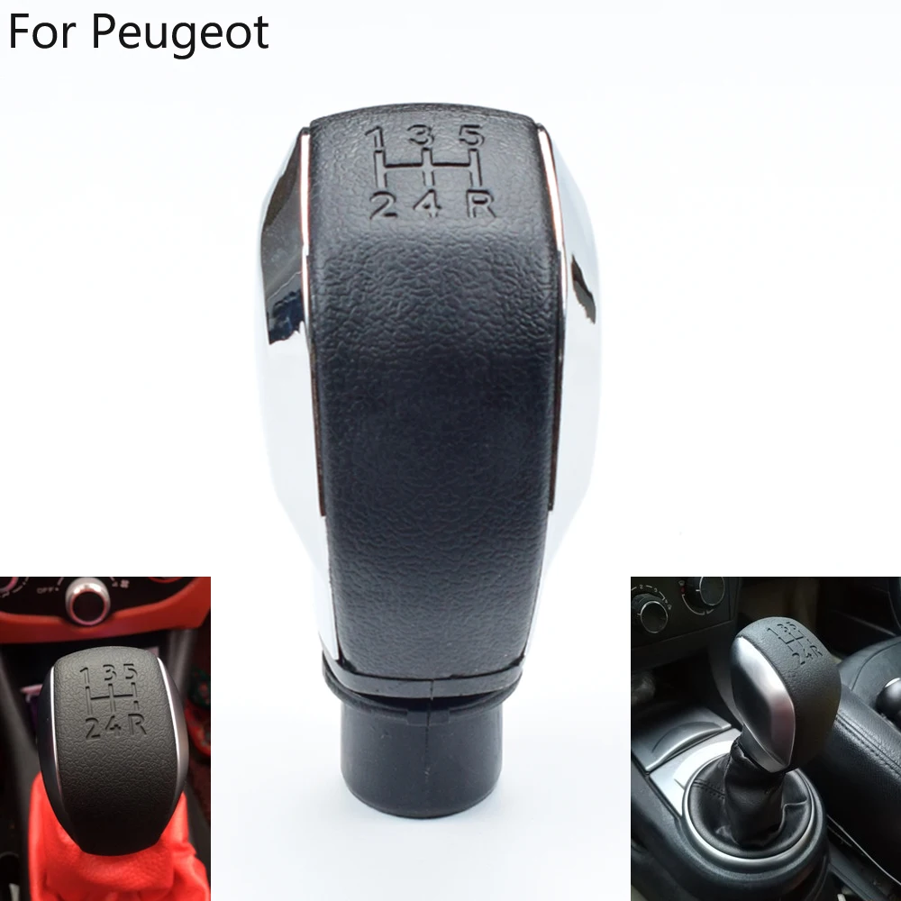 Ручка рукоятка переключения передач для Peugeot 5 скоростей Citroen C2 C3 C4 Elysee 106 206 306 406 207