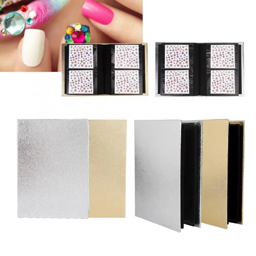 Альбом для хранения 30 страниц альбом и стикеров ногтей| |