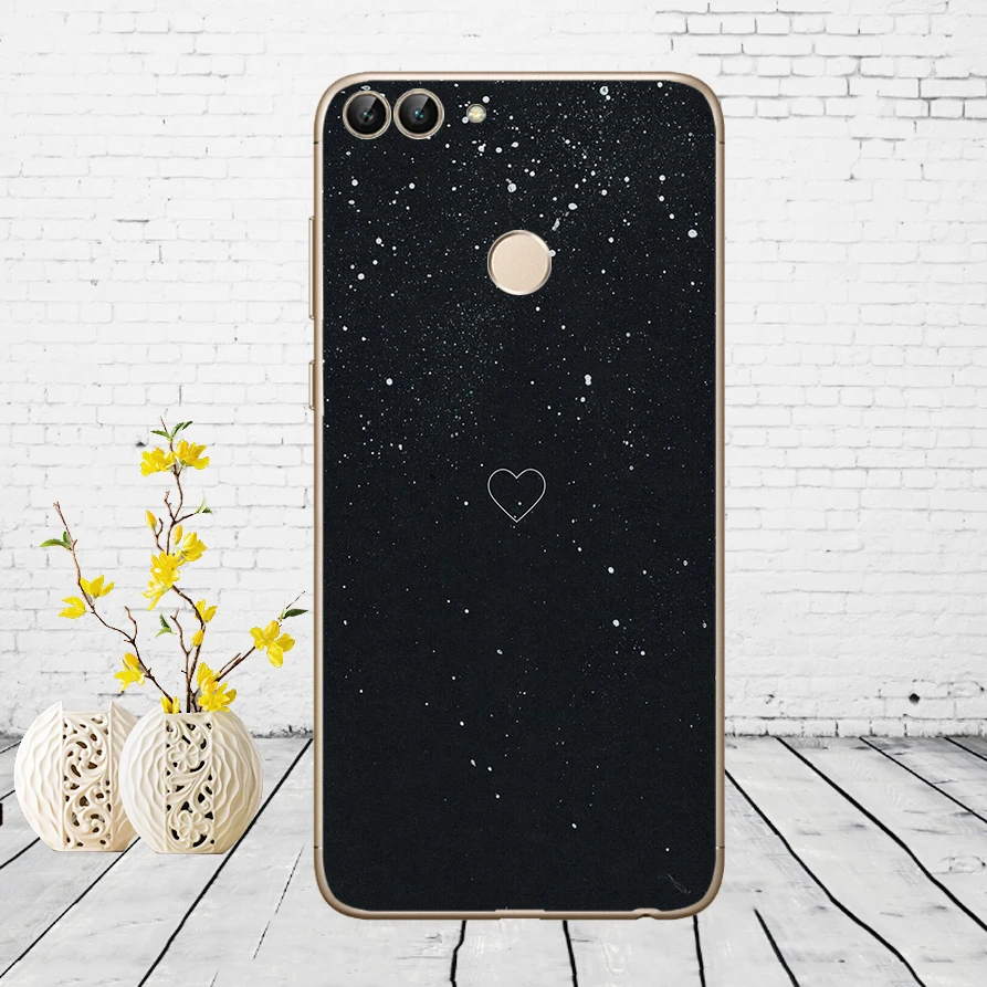 H47 Huawei P Smart Case TPU Мягкий силиконовый прозрачный чехол для телефона huawei P Smart Cover FIG-LX1 Enjoy 7S Чехол - Цвет: H47