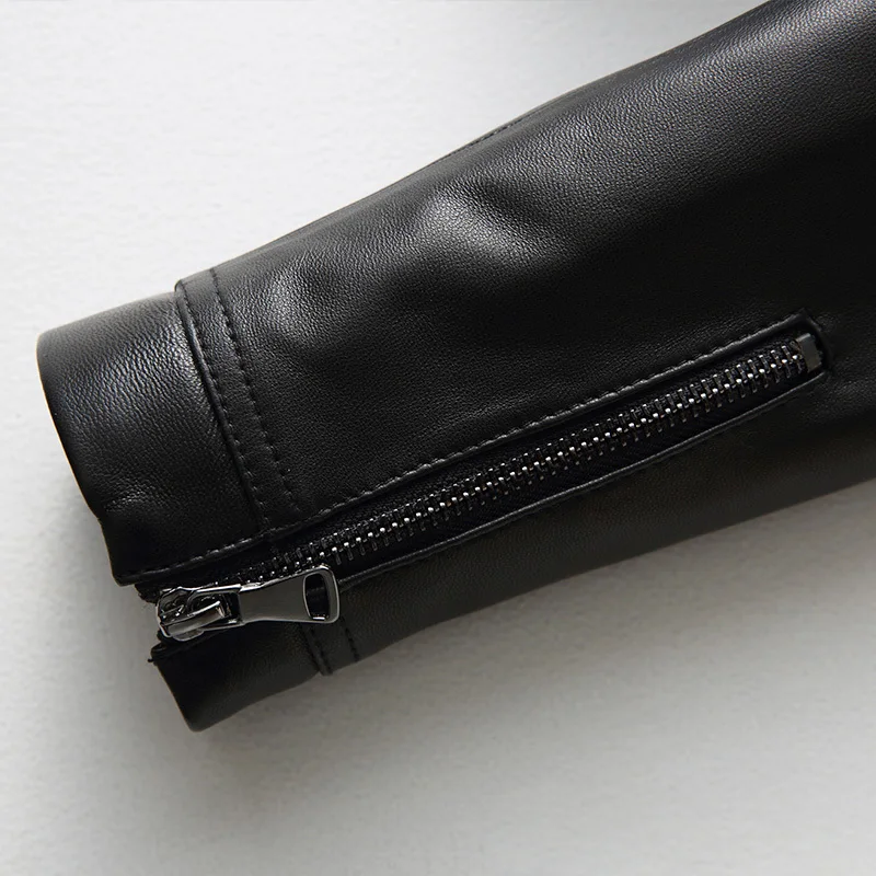 Модные натуральным кроличьим мехом Куртка женская одежда 2020 уличная мото