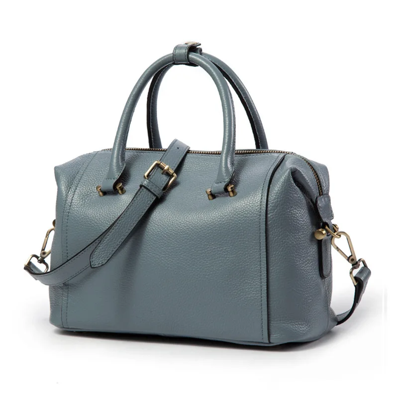 

The new trend large-capacity soft leather pillow bag Europe and the United States all-match single-shoulder messenger ladies bag