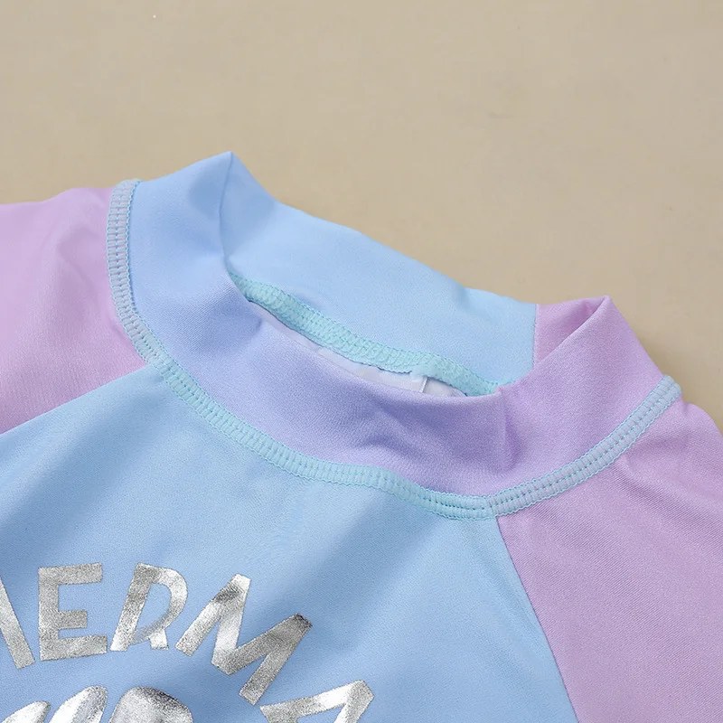 Купальный костюм русалки для девочек танкини костюмы коллекция 2020 года комплект