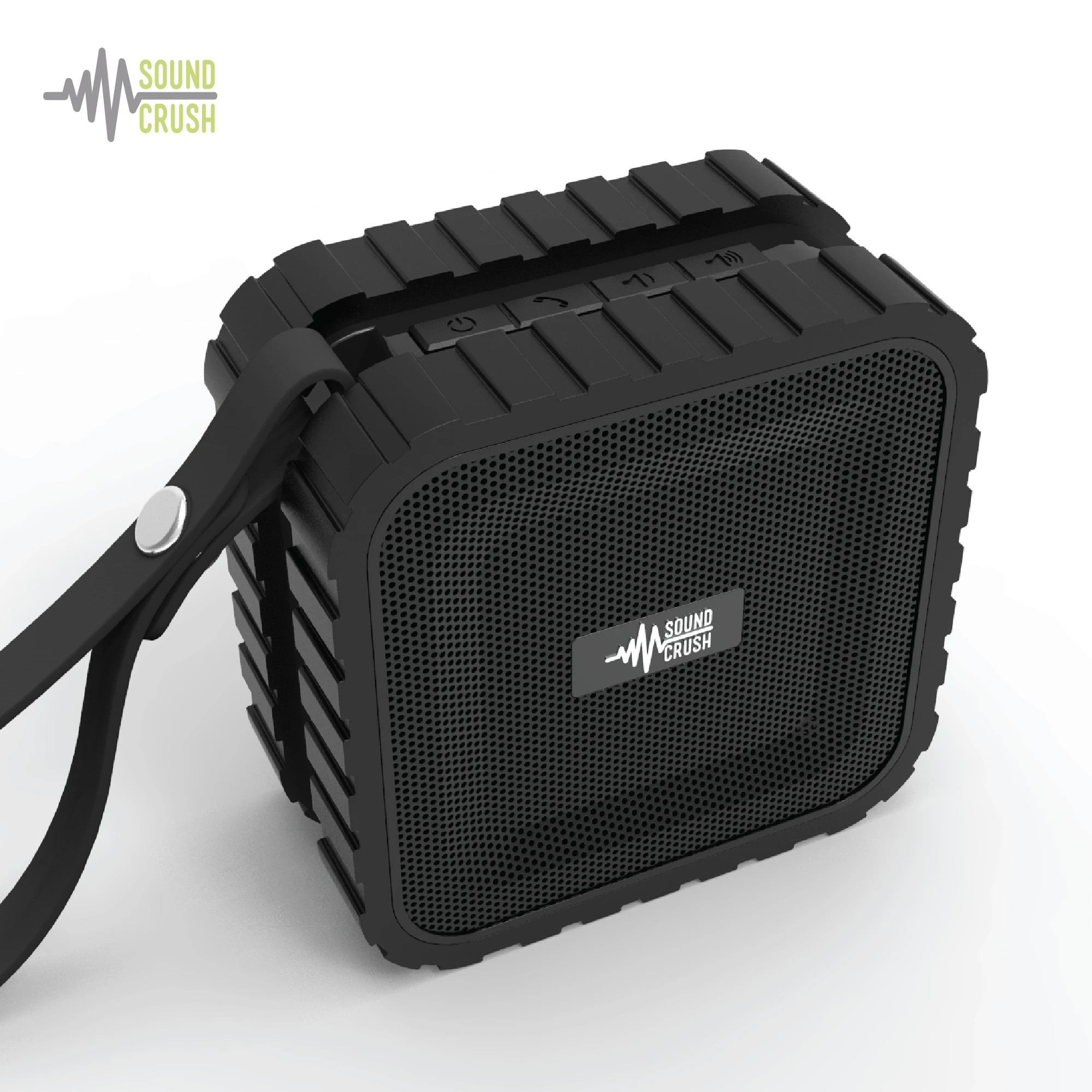 Sound Crush TANKBASS Bluetooth динамик 5 Вт Портативный беспроводной водонепроницаемый s с