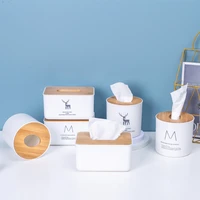 bamboo box tissue holder for table napkin toilet organizer boxes decorative paper storage drawers crystal napkins handkerchief