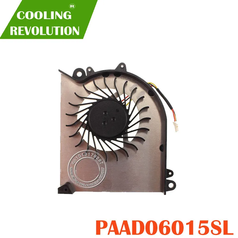 Новый оригинальный вентилятор охлаждения процессора ноутбука MSI GS60 PAAD06015SL 0 55a 5 в