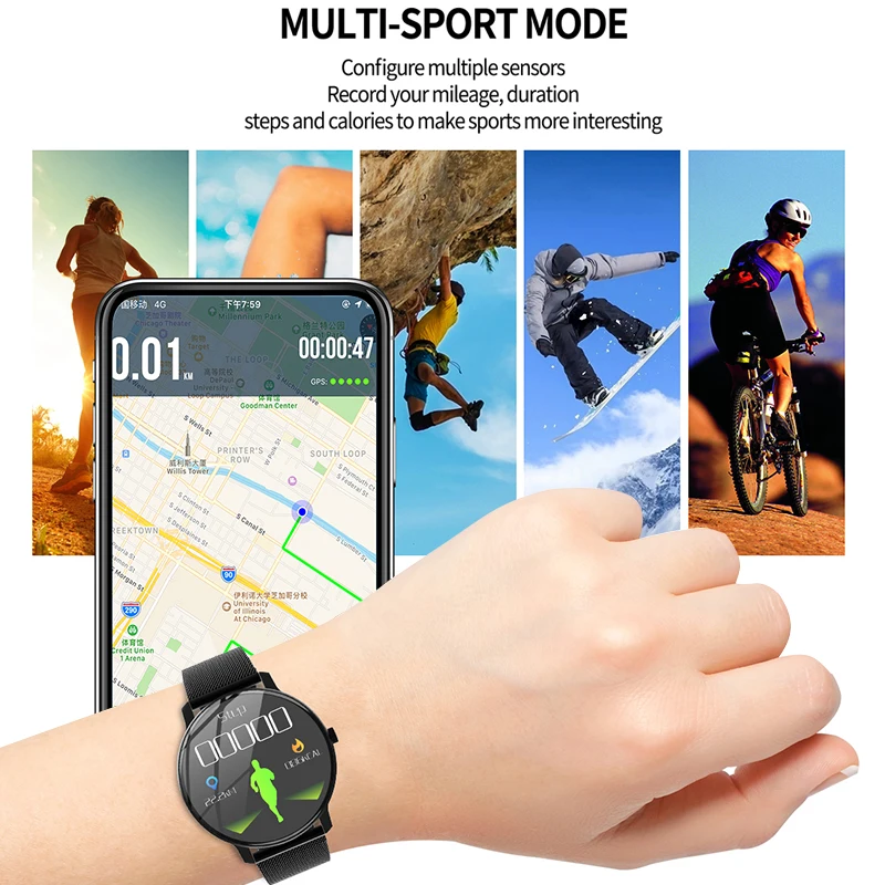 Водонепроницаемые Смарт часы IP67 фитнес трекер новый браслет R88