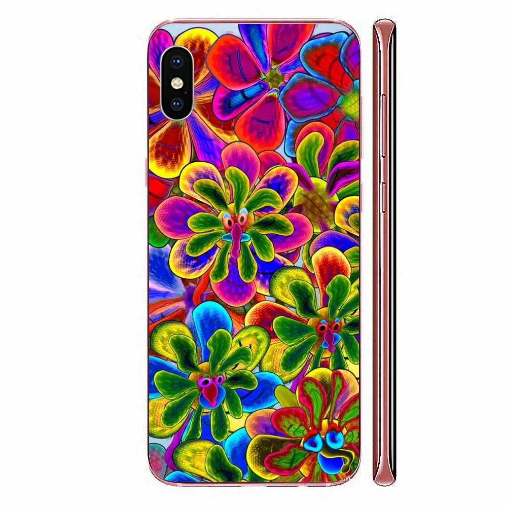 Psicodelico красочные старые мягкие чехлы для Motorola G G2 G3 G4 G5 G6 G7 Plus Xiaomi Redmi Note 8 8A 8T 10 K30 5G Pro