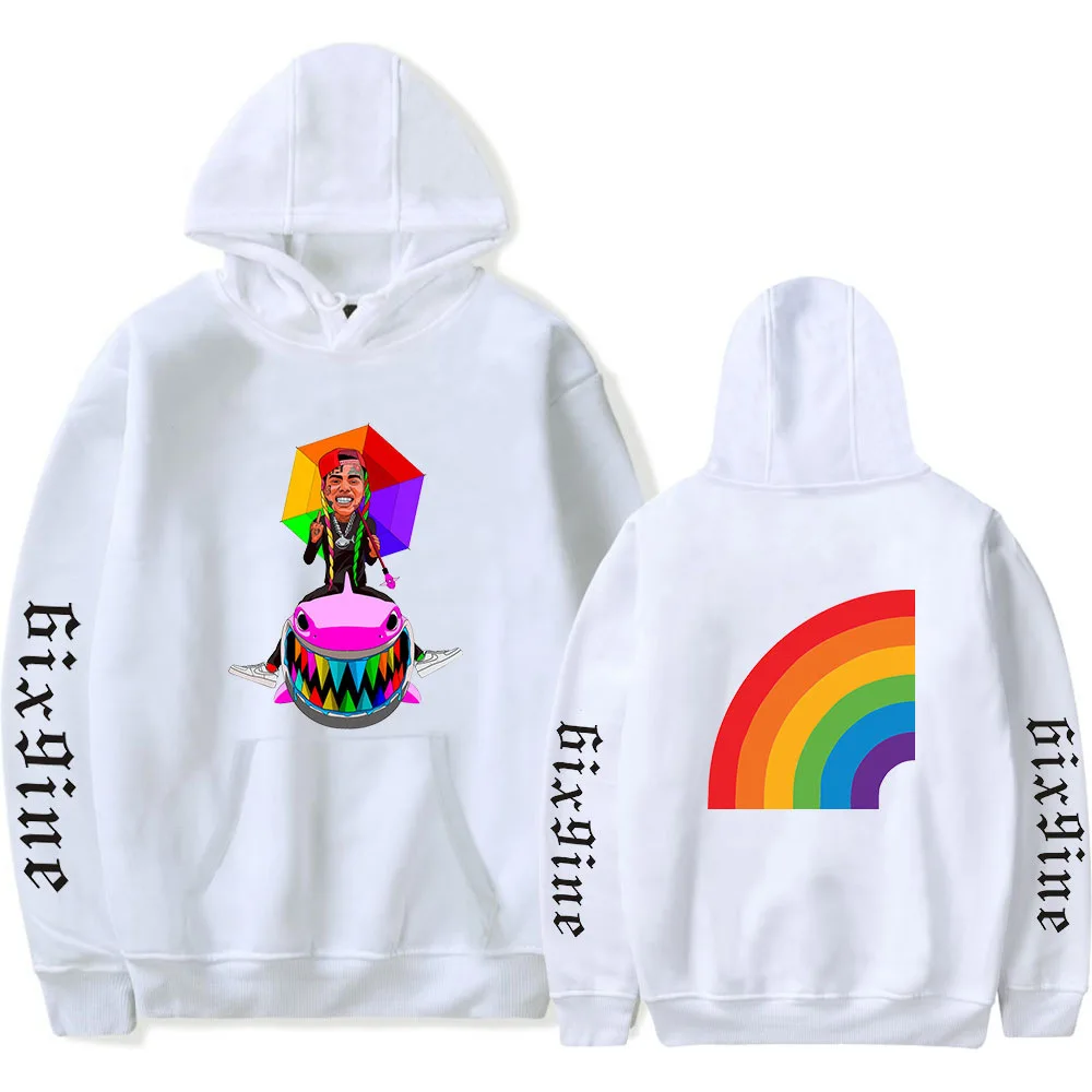 

Rap 6ix9ine Gooba Oversized Women/Men Hoodies and Sweatshirts Streetwear Hip Hop Rapper Tekashi69 Funny Hoodie Casual Tracksuit