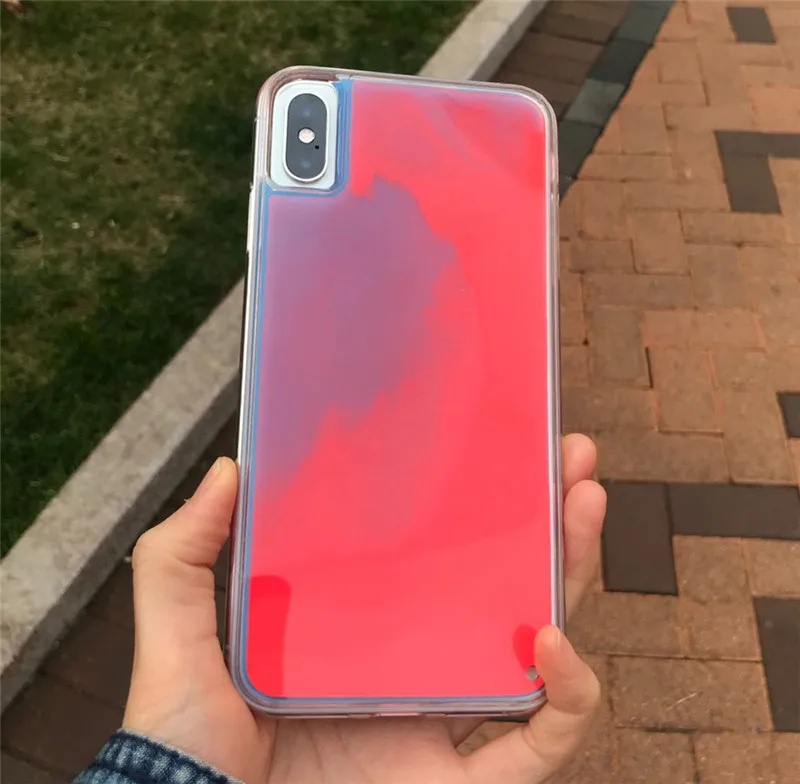 Светящиеся Чехлы для iPhone 12 Mini XS 11 Pro Max XR X 6 6S 7 8 Plus SE 2020 светящиеся в темноте