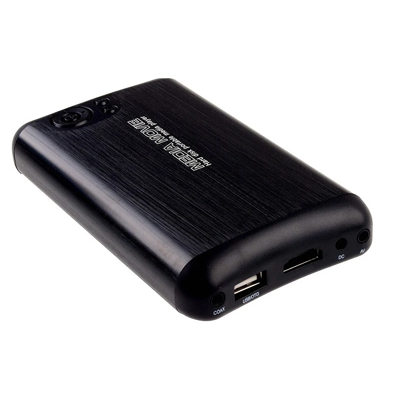 Mini 1000GB 2 5 &quotSATA Full HD 1080p MKV 5'' HDD HDMI совместимый медиаплеер центр USB OTG SD AV TV AVI RMVB