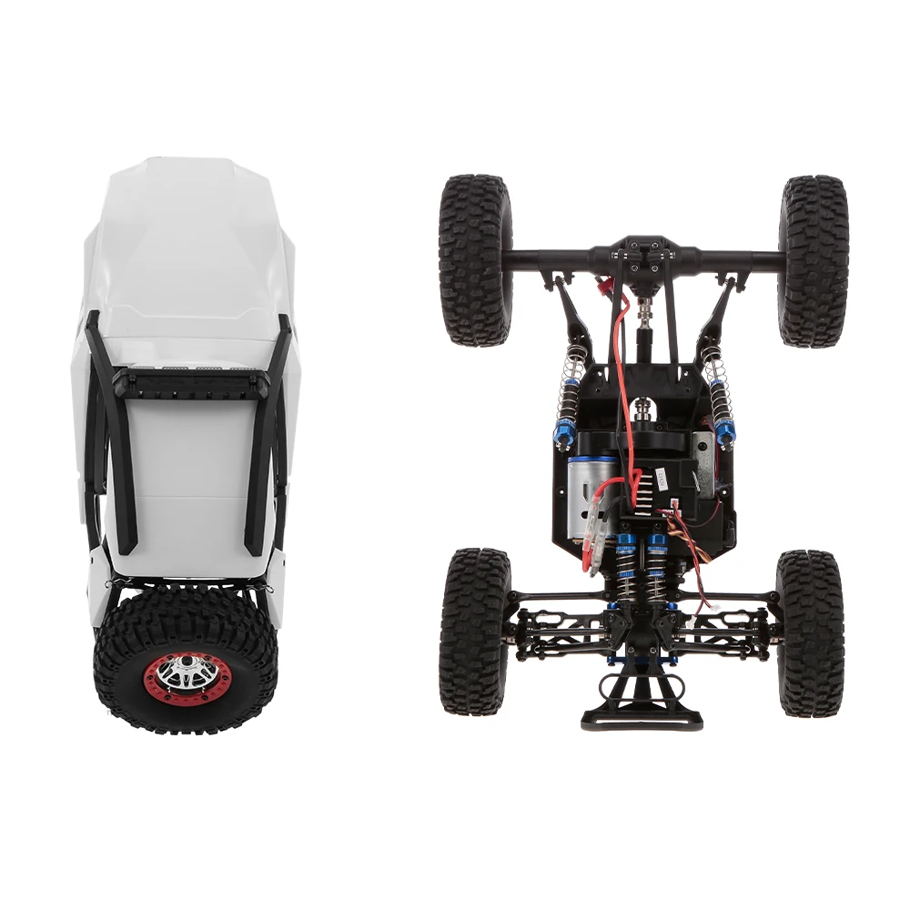 WLtoys XK 12429 1:12 Радиоуправляемый автомобиль гусеничный 40 км/ч высокоскоростной 4WD 2 4G
