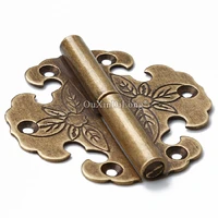 brand new 10pairs pure brass cabinet hinges wooden cupboard drawer box case chest hinges