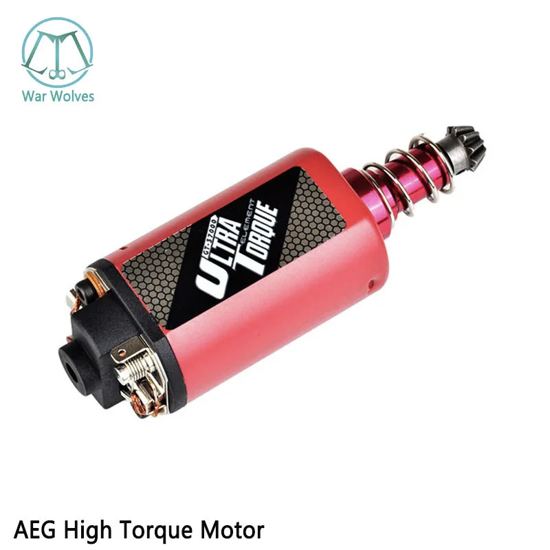 

High Torque Motor 480 Long-Axis Short Axis Motor Ultra Torque Type Strong Magnet for Airsoft weapon M16/M4/MP5/G3/P90 AEG Motor