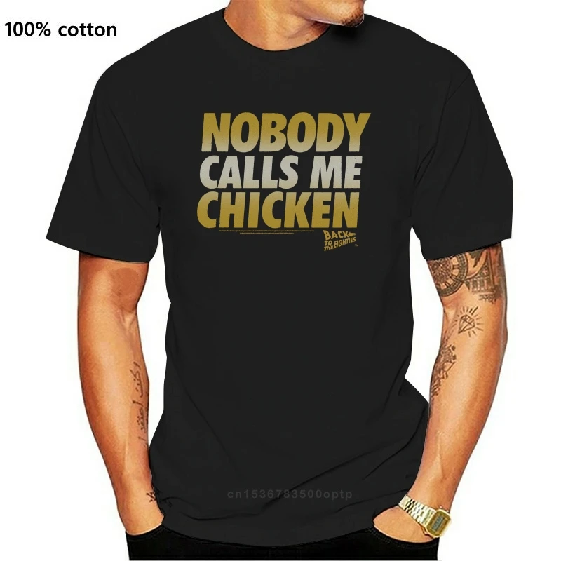

Printed 2021 Camiseta BACK TO THE FUTURE CHICKEN MEN'S REGULAR FIT T-SHIRT Women T-Shirt