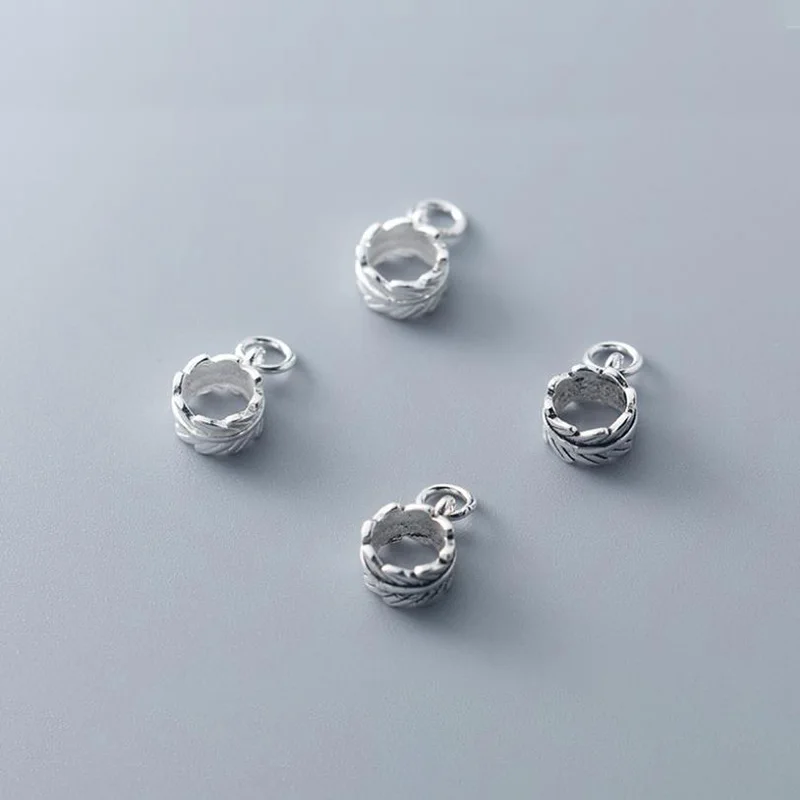 Тайская серебряная подвеска в рулоне из стерлингового серебра 925 пробы