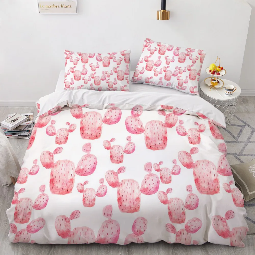 

Nordic Quilt Cover Sets 3D Custom Design Camel Comforther Case Pillow Cover 203*230cm Queen Double King Size Modern Home Textile