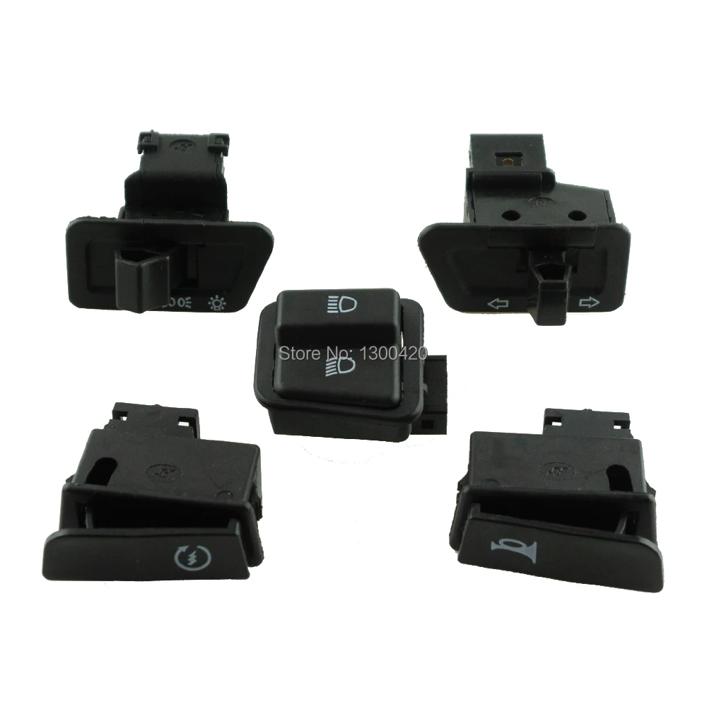 1 шт. головсветильник свет клаксон Диммер поворотный стартер одна кнопка