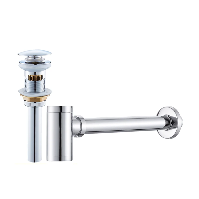 bathroom basin bottle trap drain modern sink pop up filter fixture stopper set black washbasin siphon horse accessory renovation free global shipping