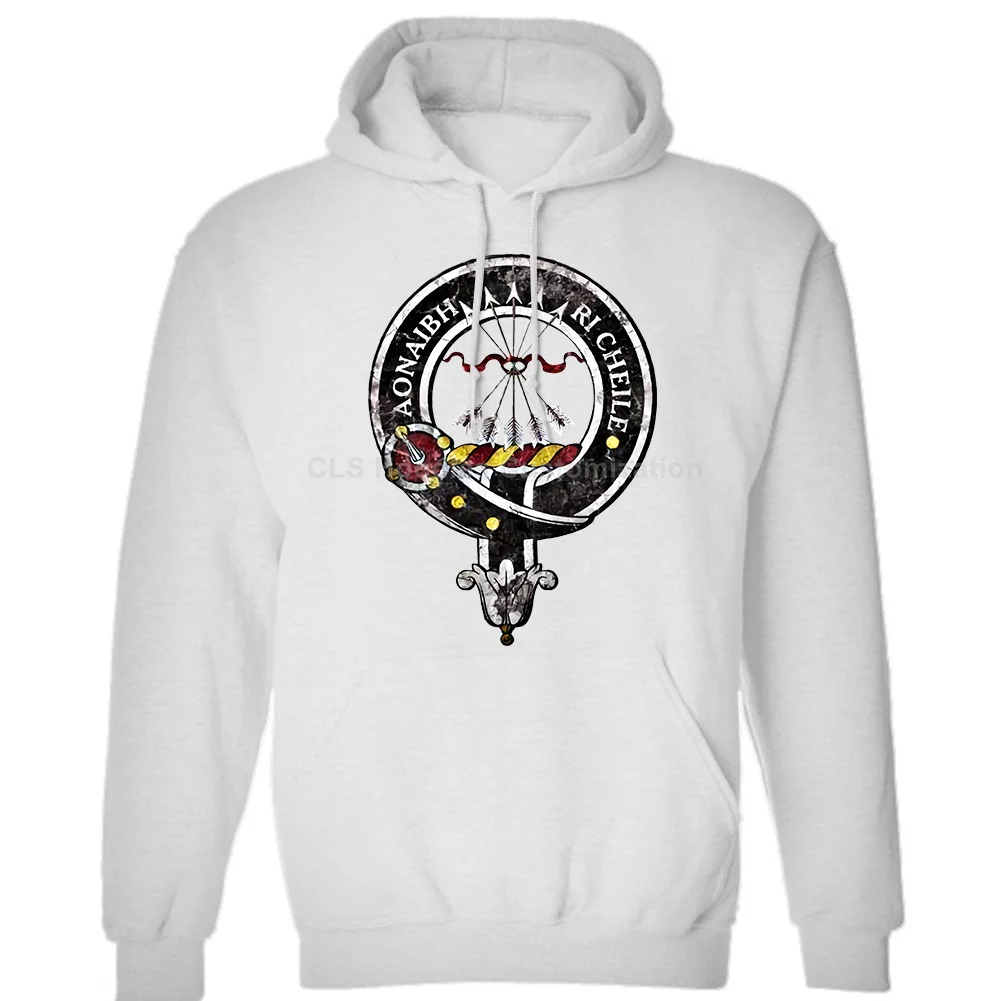BNWT CAMERON CLAN DISTRESSED VINTAGE CREST SCOTLAND мужские унисекс (женские) зимние толстовки свитшоты