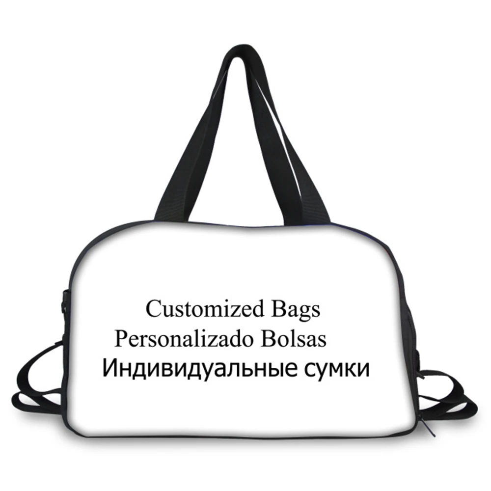 Портативные дорожные сумки Coloranimal для женщин/мужчин чемодан с принтом на заказ