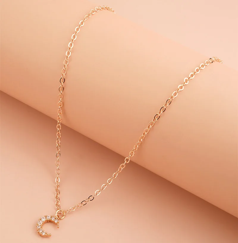 Подарок на день Святого Валентина небольшой подарок любовь лунное ожерелье