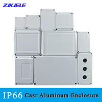 ip66 waterproof cast aluminum junction box for electronic project outdoor explosion proof electrical enclosure connection case