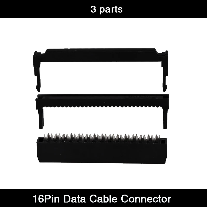 Плоский кабель для передачи данных 1000 шт./лот 16-контактный разъем для светодиодной панели от AliExpress WW
