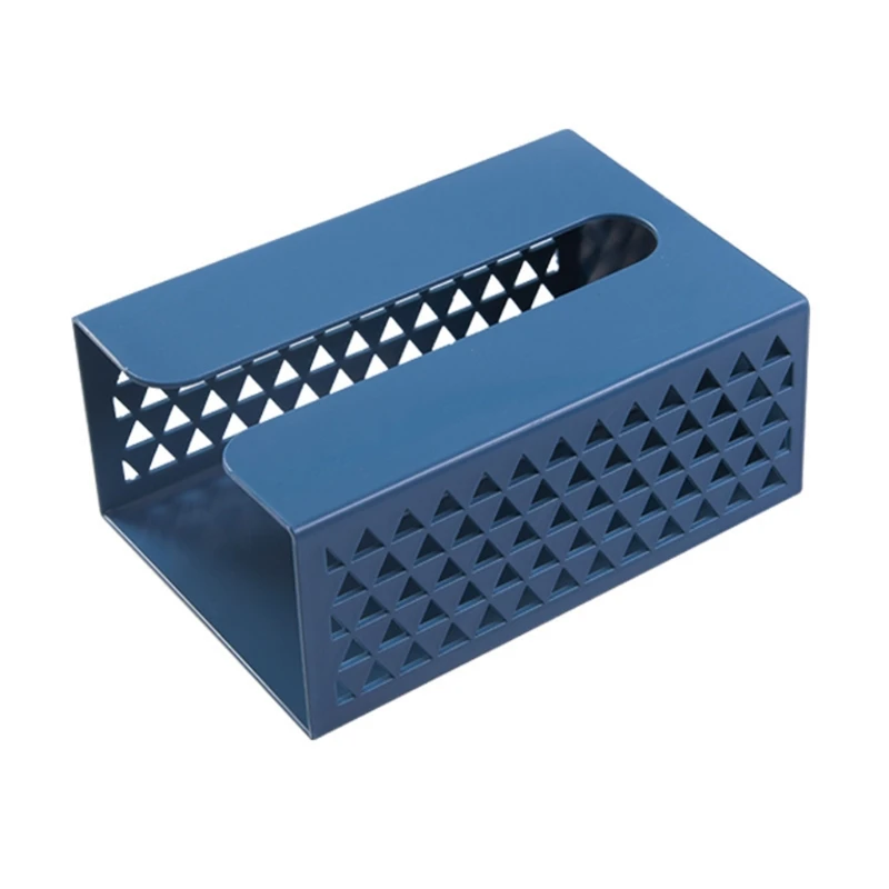 

Tissue Box Cover Storage Organizer Self Adhesive Wall Mounted Napkin Paper Case Holder Dispenser for Toilet Bathroom