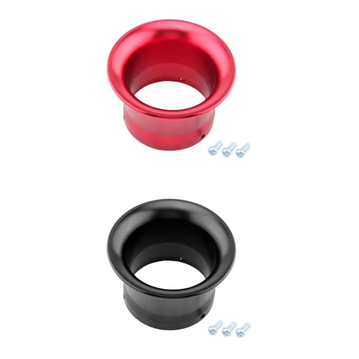 

2 Pieces 50mm Air Filter Velocity Stack Funnel for PWK24 Carburetor Intake