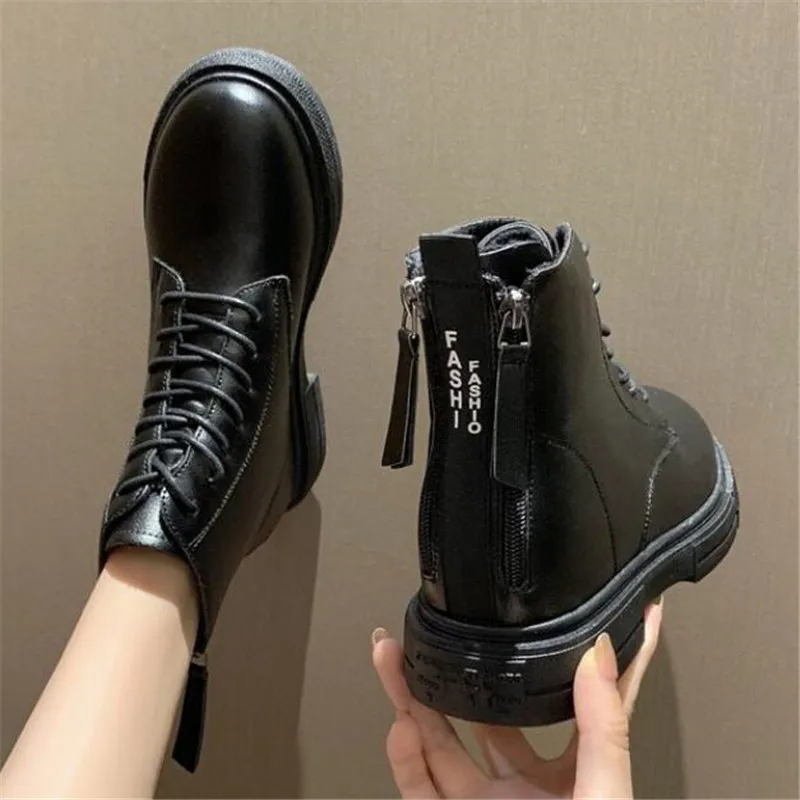 

Женские ботинки, зимние новые стильные бархатные теплые женские сапоги для верховой езды, повседневная женская обувь, зимние сапоги на плат...