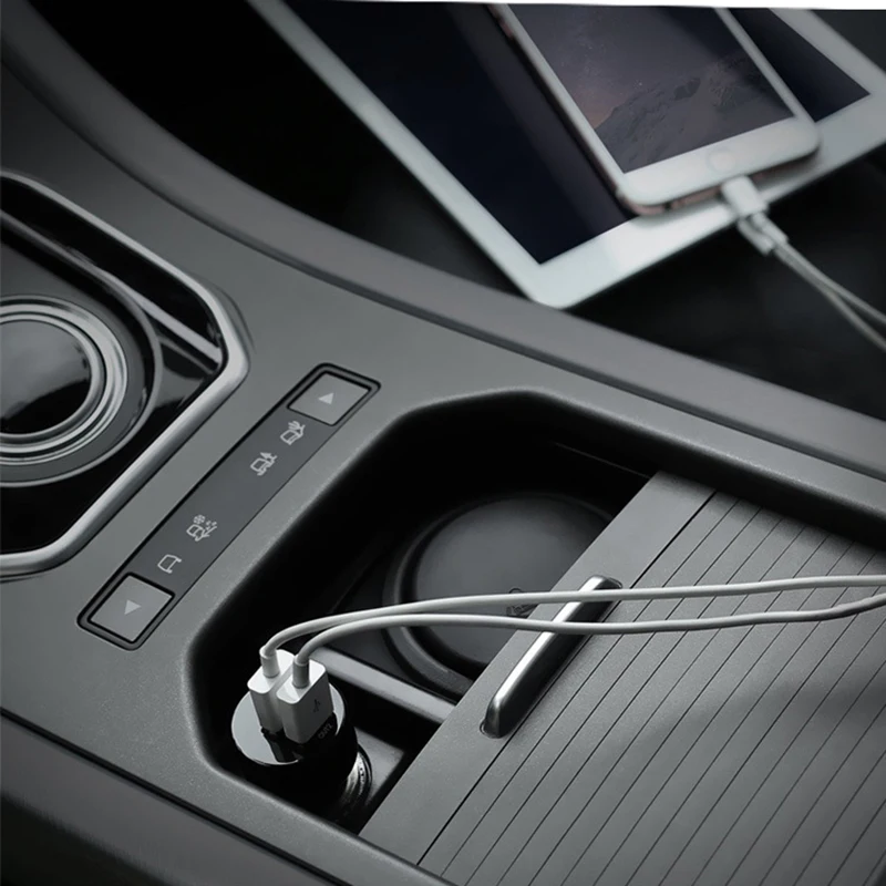 DSMOTEK 1 шт. автомобильное зарядное устройство для телефона Dual USB QC3.0 Быстрая зарядка