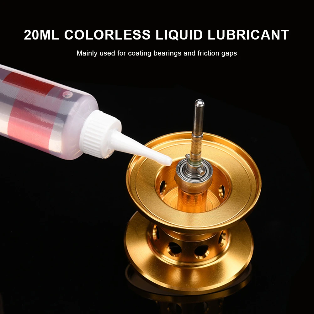 

Multi-purpose Fishing Reel Oil and Grease 20+20ml Lubricant Oil for Baitcasting Spinning Fishing Reel Fishing Tackle Wholesale