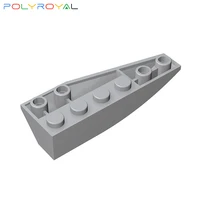 building blocks accessories diy plastic plates 2x6 reverse wedge left 10 pcs educational toy for children birthday gift 41765