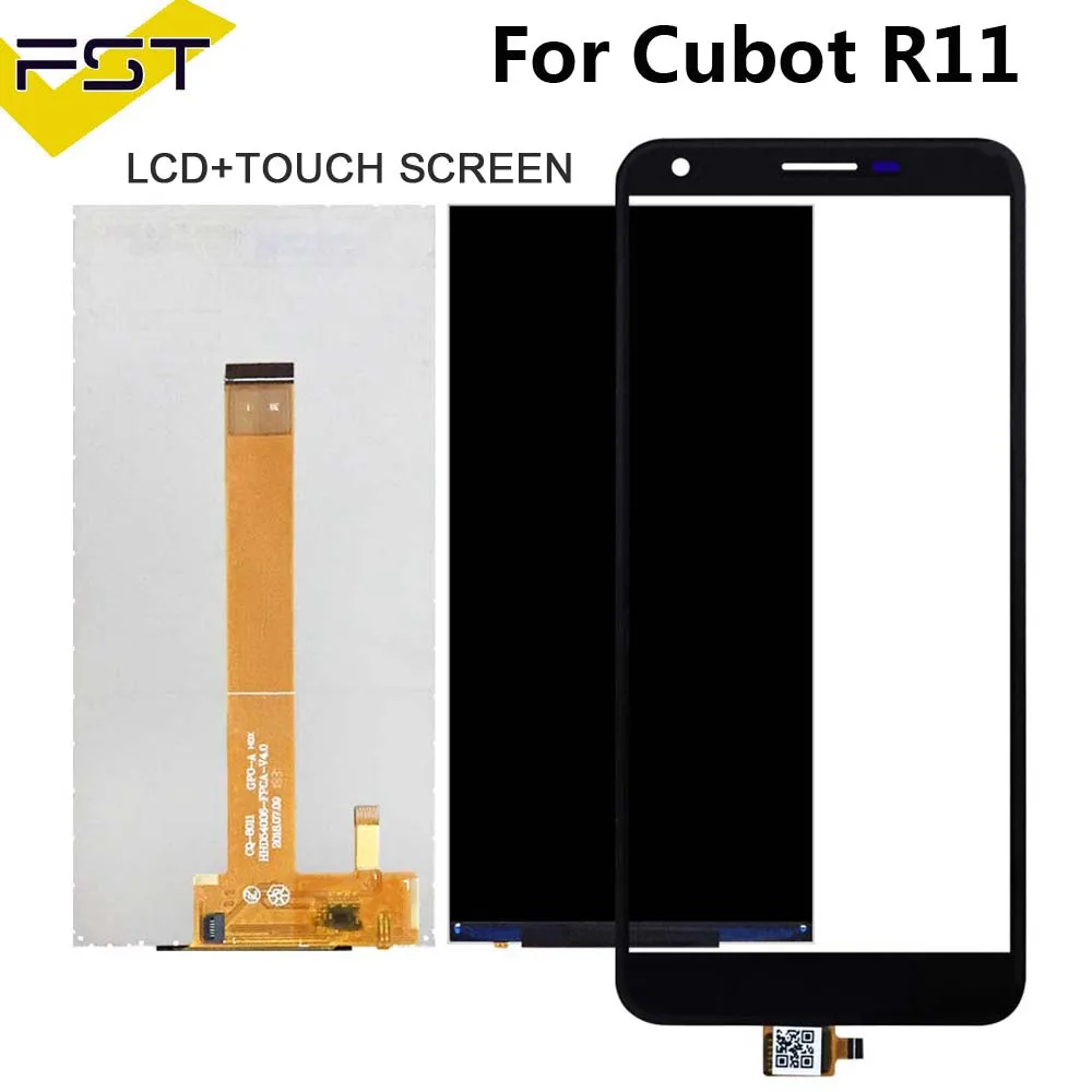 ЖК дисплей 5 дюйма для Cubot R11 с сенсорным экраном дигитайзер Аксессуары планшетов