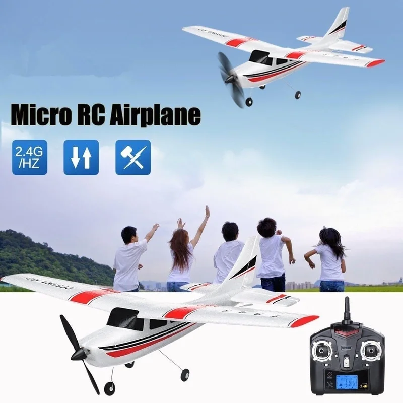 Оригинальный Wltoys F949 2 4G 3Ch RC самолет с фиксированным крылом дистанционным