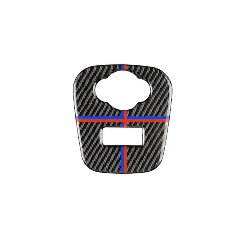 For Mini Cooper F55 F56 Accessories Car Interior Carbon Fiber Cigarette Lighter USB AUX Panel Console Cover Sticker Q84E | Автомобили и