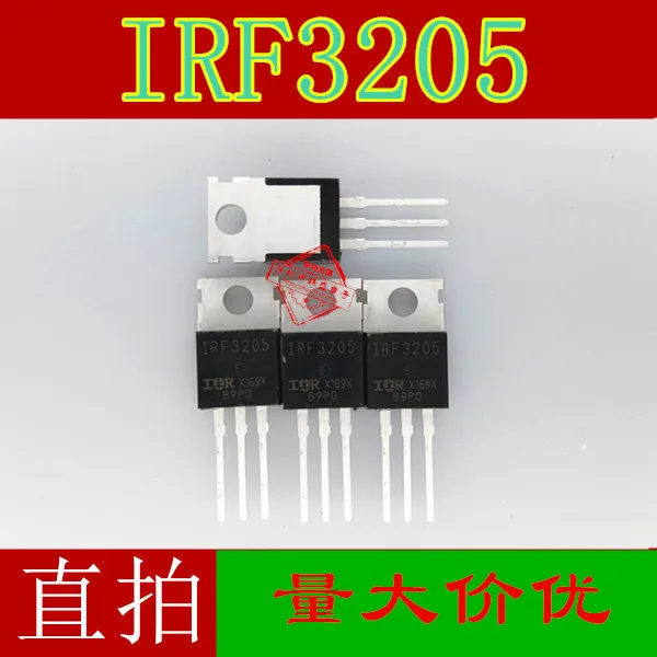 10 шт. IRF3205PBF 55 в 110A 200 Вт IRF3205 | Электронные компоненты и принадлежности