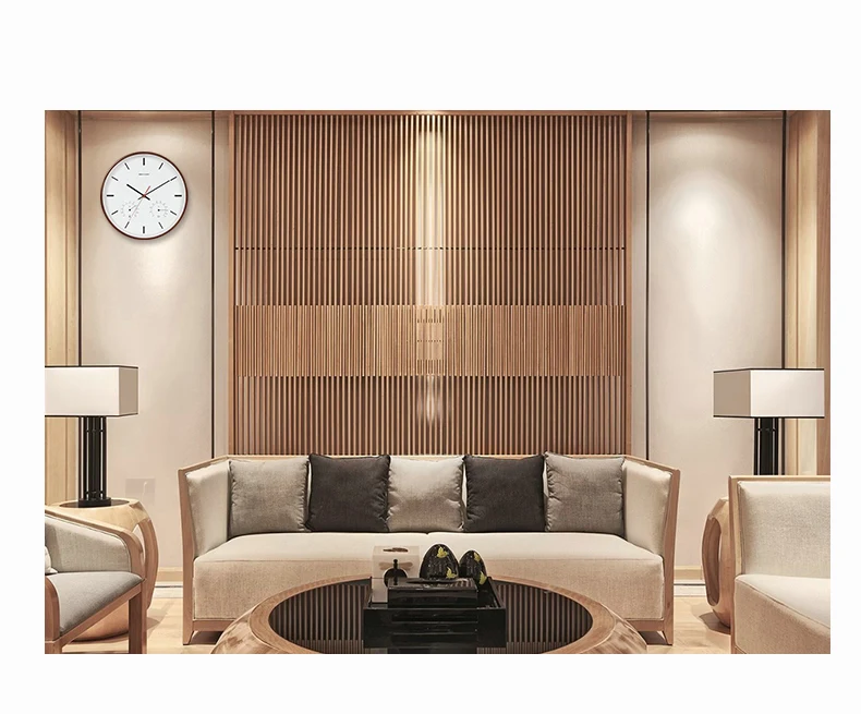

Wood Living Room Wall Clock Quarz Art Creative Modern Design Wall Clock Bedroom Silent Klokken Wandklokken Home Decoration 22