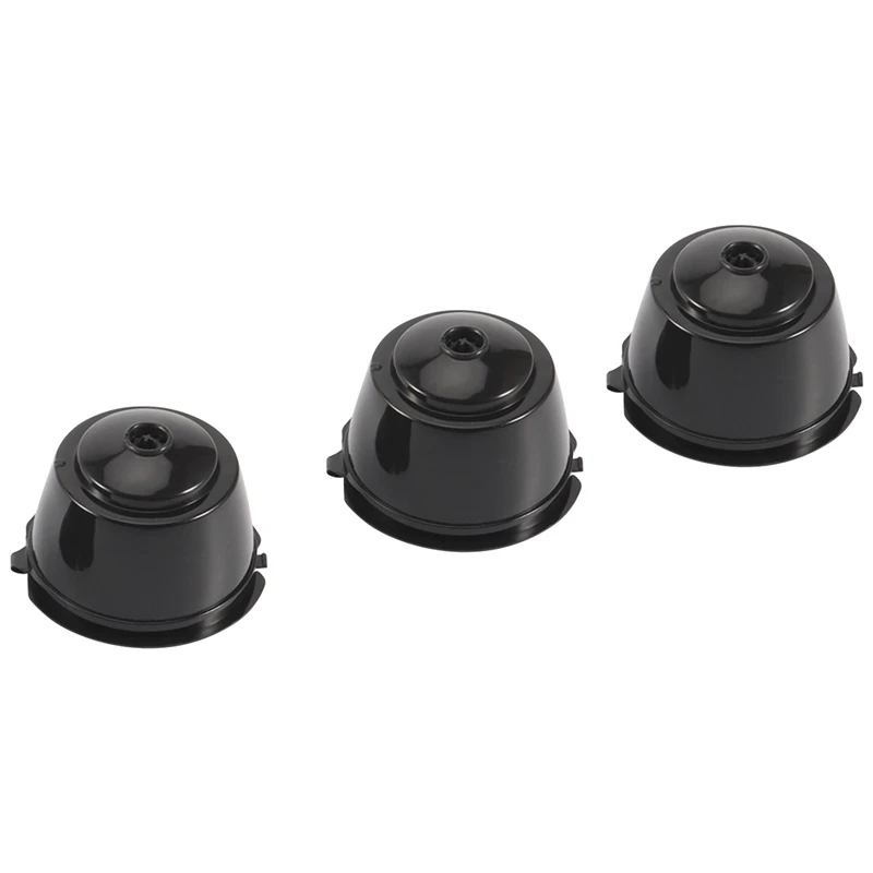 

1Set Refillable Coffee Capsules Pods Reusable Coffee Filter Plastic with Spoon Brush High Quality