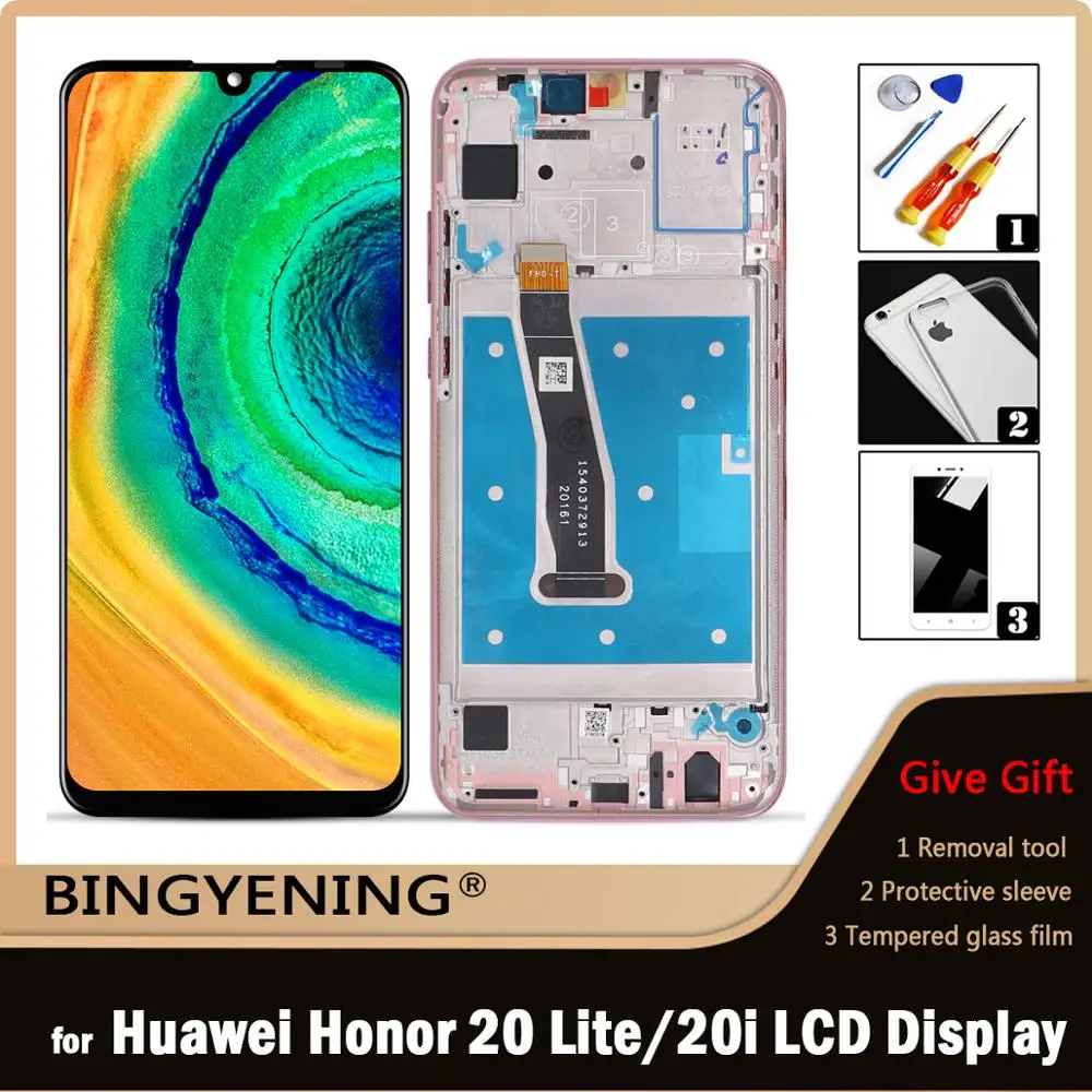 Дисплейный модуль для Huawei Honor 20 Lite 6 21 дюйма с рамкой | Мобильные телефоны и