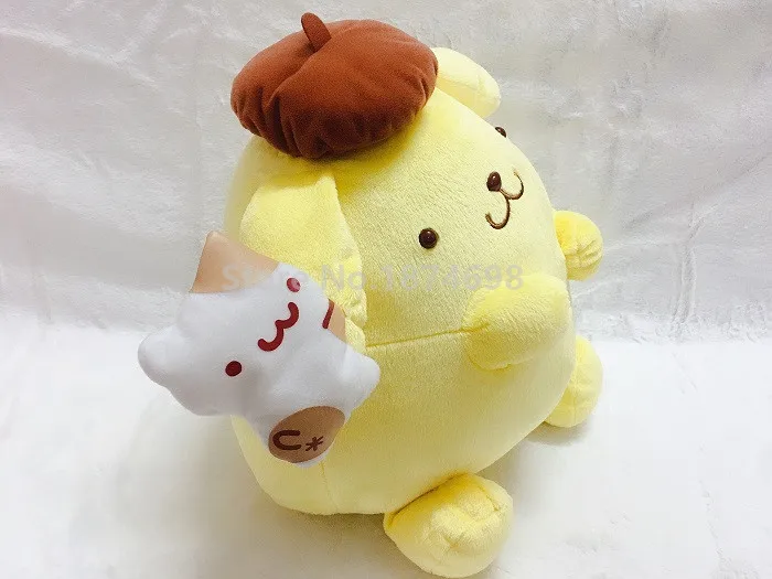 Новая Милая мультяшная собака PomPomPurin с друзьями кошка большой плюшевый 32 см