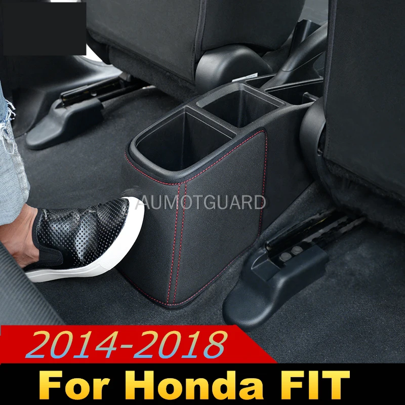 

For Honda FIT JAZZ 2014-19 car armrest box anti-kick pad rear row anti-kick protection pad anti-dirty car decoration accessories