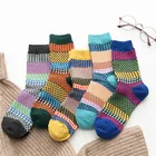 5 пар корейские кавайные носки японские Harajuku милые носки женские хлопковые плотные теплые носки для зимы EUR5-8 L04