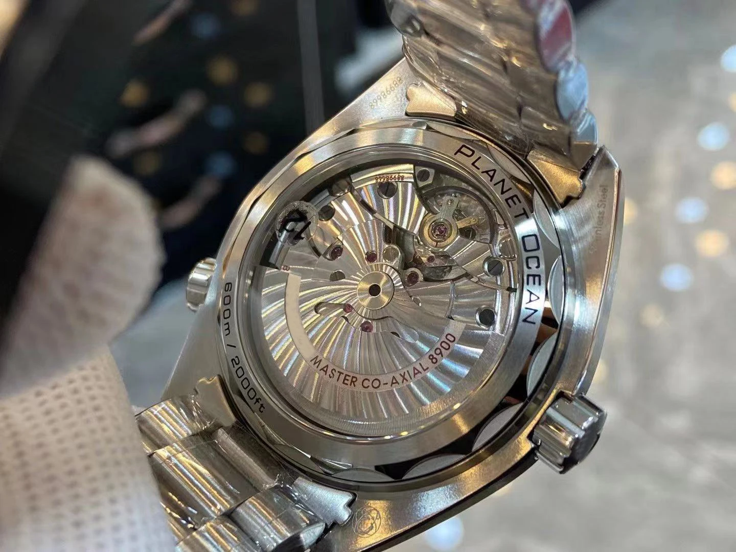 

Full Stainless Steel Automatic Tourbillon Mechanical Watches 3A Quality OMG-Sea-Master Mens High-end Sports Watch Luminous Hand