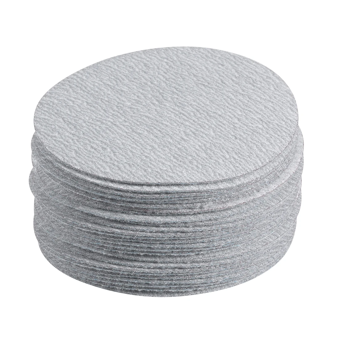

uxcell 30 Pcs 3-Inch Aluminum Oxide White Dry Hook and Loop Sanding Discs Flocking Sandpaper 240 Grit
