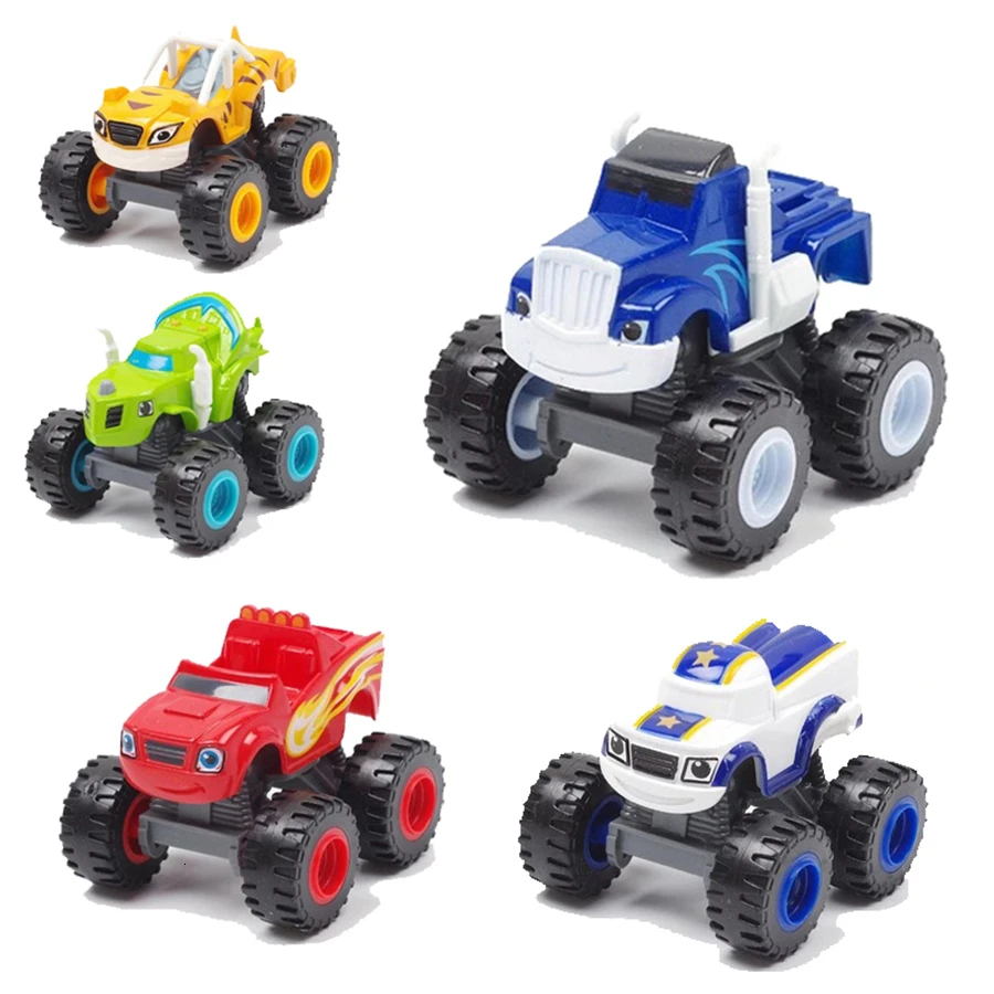 Новые Blaze and The machine storm machinery Miracle экшн Фигурки игрушки для детей подарок скутер